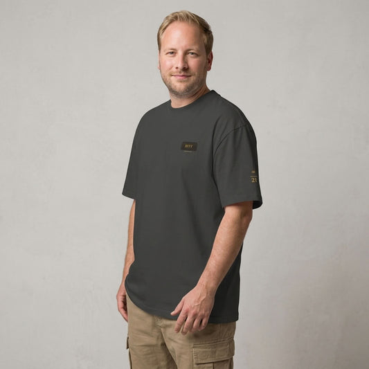 Bitcoin-Oversized-T-Shirt „21“ | Bitty Coinware