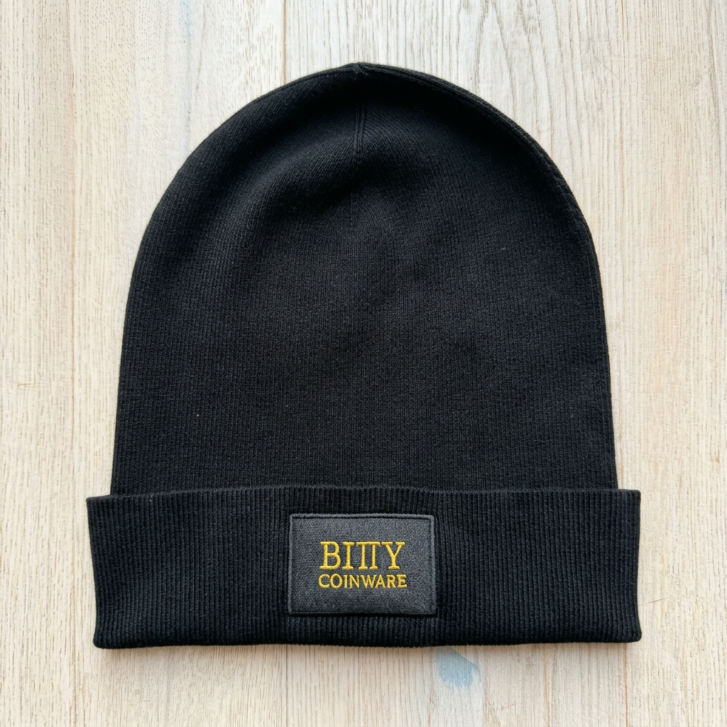 Bitty-Coinware-Mütze, aufbereitete Vorderseite